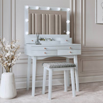 Mevlut dressing store table with mirror